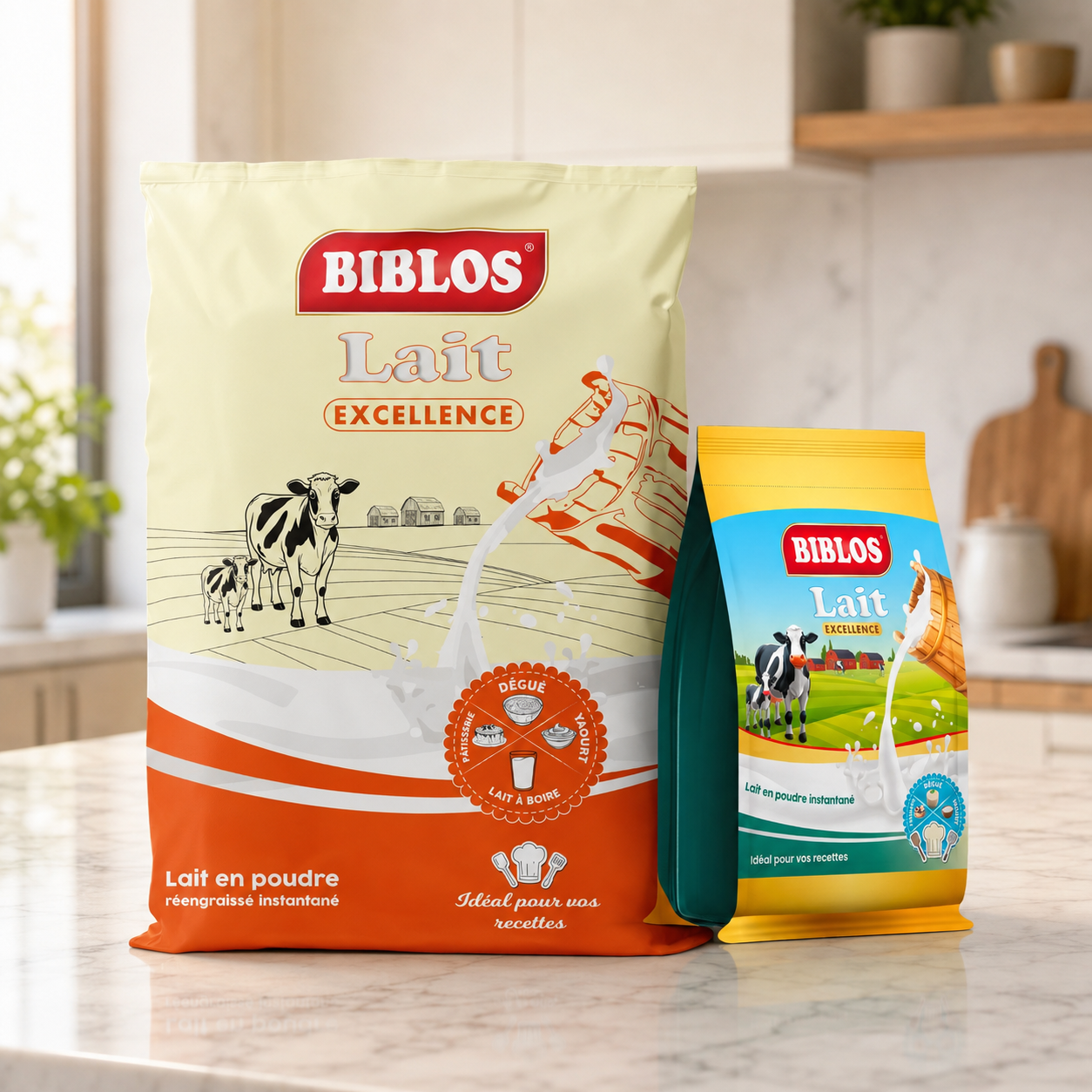 Biblos Lait Excellence & Biblos Lait Super